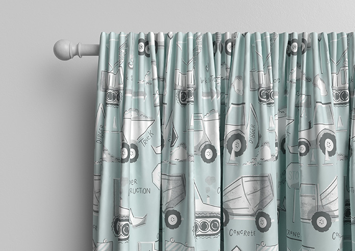 Tinker Town, Seafoam - Made to Measure Curtains - Image 10